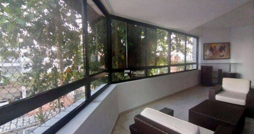 Apartamento com 3 dormitórios à venda, 189 m² por R$ 790.000,00 - Pitangueiras - Guarujá/SP