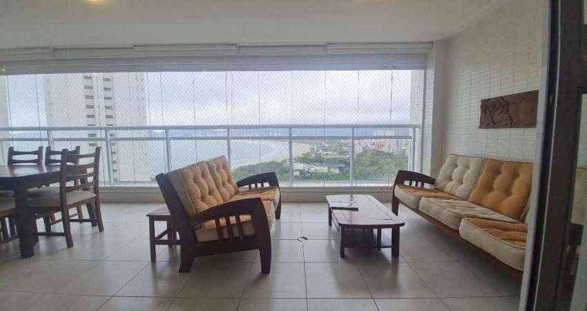 Apartamento com 3 dormitórios à venda, 158 m² por R$ 1.800.000,00 - Enseada - Guarujá/SP