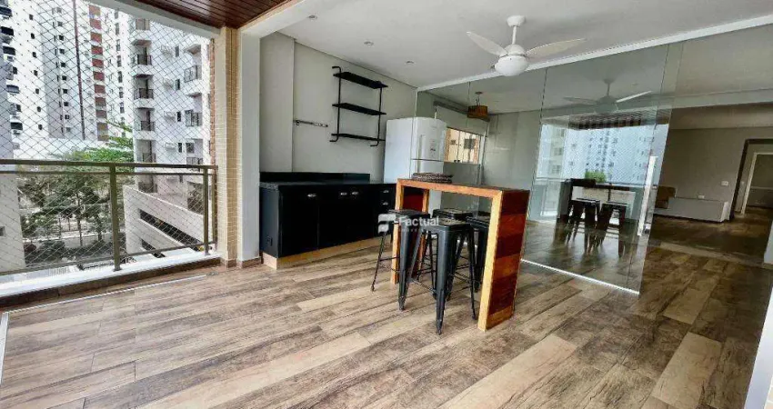 Apartamento com 4 dormitórios à venda, 194 m² por r$ 950.000,00 - pitangueiras - guarujá/sp