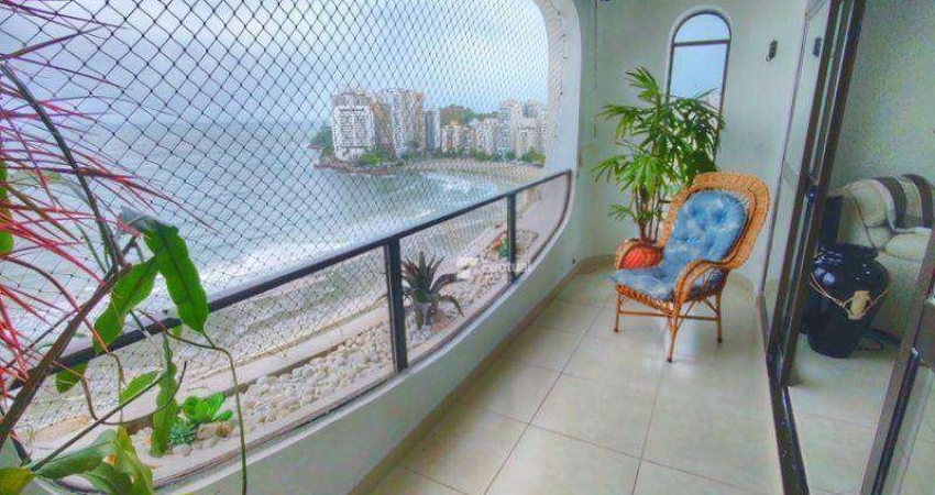 Frente mar, Asturias, 3 suites à venda, 190 m² por R$ 1.300.000 - Astúrias - Guarujá/SP