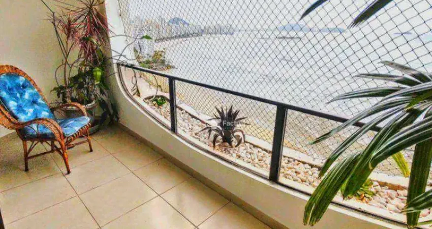 Apartamento com 3 dormitórios à venda, 190 m² por r$ 1.300.000,00 - astúrias - guarujá/sp