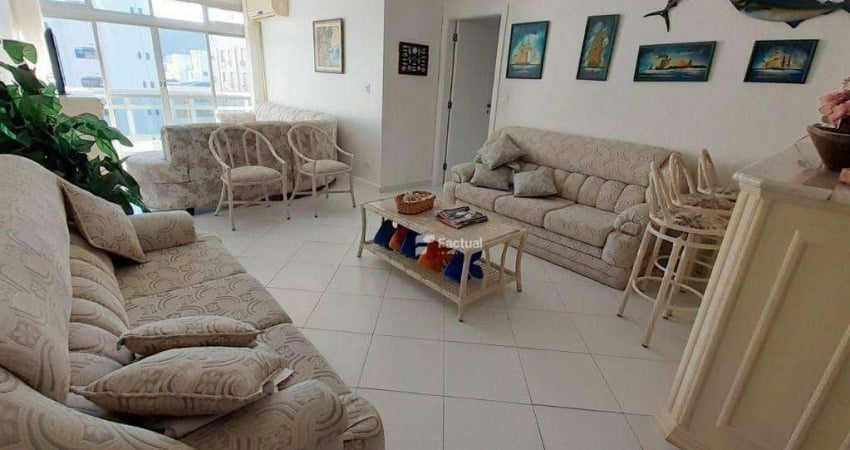 Apartamento com 3 dormitórios à venda, 134 m² por R$ 750.000,00 - Pitangueiras - Guarujá/SP