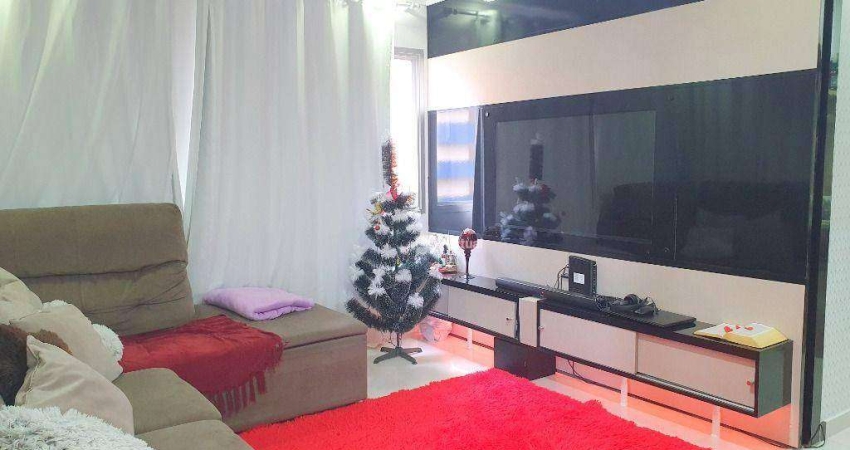 Apartamento com 3 dormitórios à venda, 100 m² por R$ 430.000,00 - Enseada - Guarujá/SP