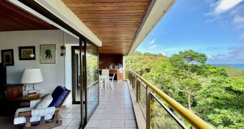 Apartamento com 3 dormitórios à venda, 168 m² por R$ 890.000,00 - Morro Sorocotuba - Guarujá/SP