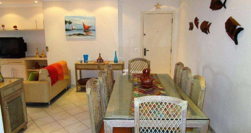 Apartamento com 4 dormitórios à venda, 160 m² por R$ 800.000,00 - Pitangueiras - Guarujá/SP