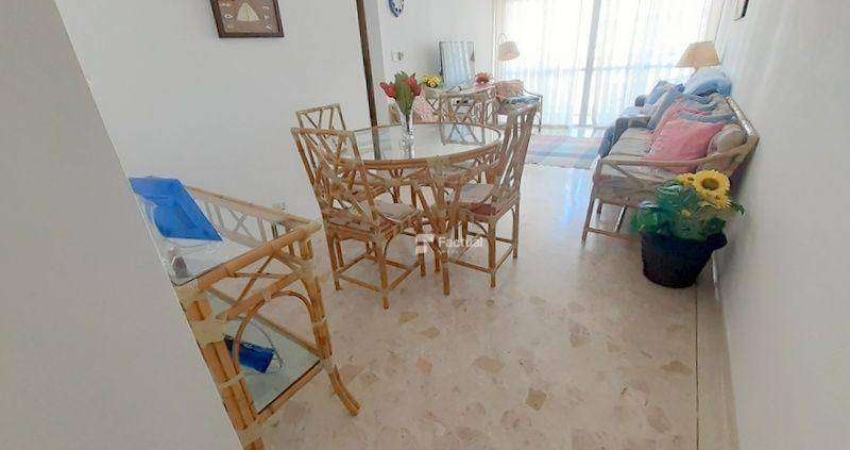 Apartamento com 2 dormitórios à venda, 97 m² por R$ 585.000,00 - Pitangueiras - Guarujá/SP