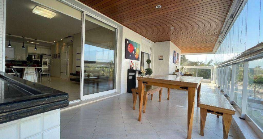 Apartamento com 3 dormitórios à venda, 129 m²  - Riviera de São Lourenço - Bertioga/SP