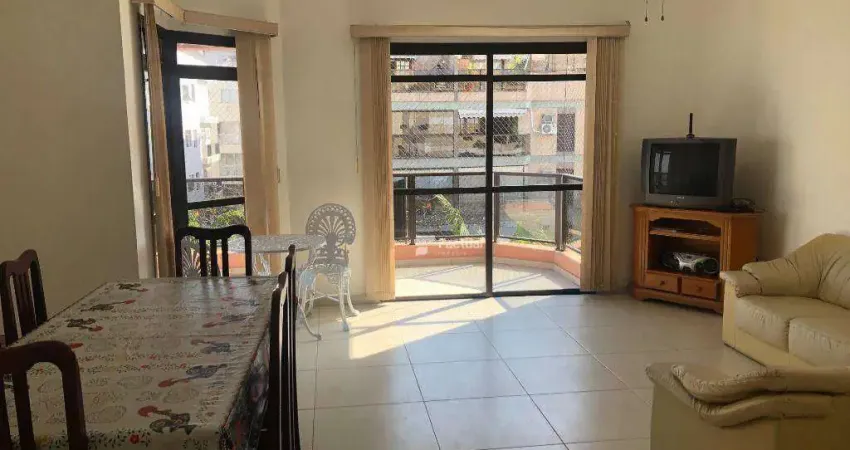 Apartamento com 3 dormitórios, 113 m² - venda por r$ 745.000,00 ou aluguel por r$ 3.500,00/mês - enseada - guarujá/sp