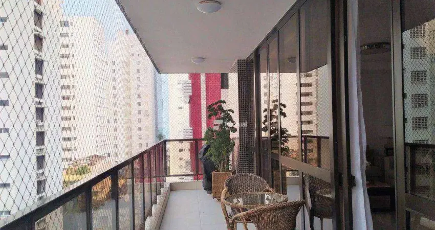 Apartamento com 5 dormitórios, 216 m² - venda por r$ 1.280.000,00 ou aluguel por r$ 9.800,00/mês - pitangueiras - guarujá/sp