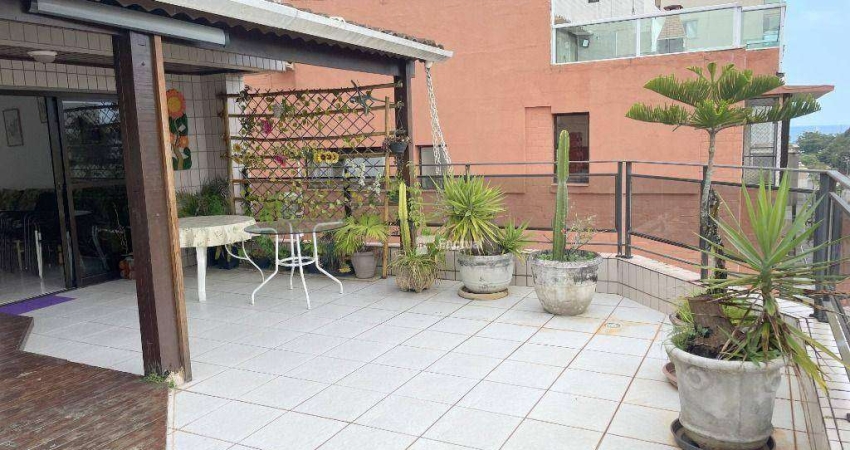 Cobertura com 3 dormitórios à venda, 220 m² por R$ 550.000,00 - Enseada - Guarujá/SP