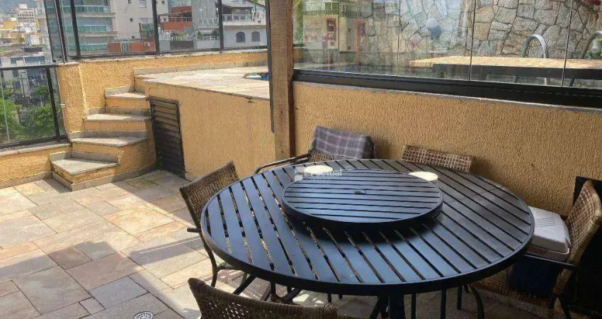Cobertura à venda, 122 m² por R$ 900.000,00 - Enseada - Guarujá/SP