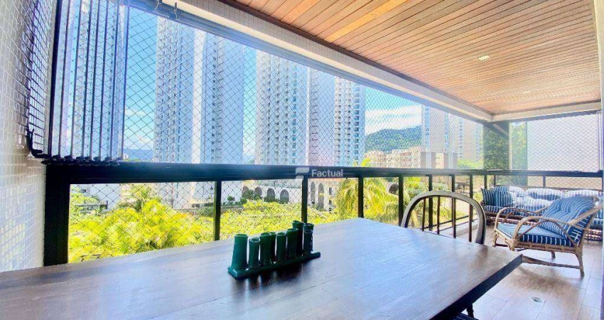 Apartamento com 3 dormitórios à venda, 85 m² por R$ 700.000,00 - Enseada - Guarujá/SP