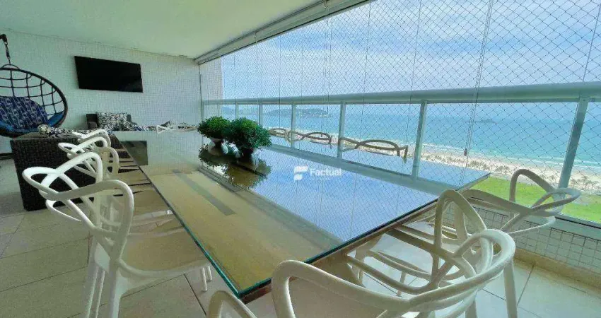 Apartamento com 4 dormitórios à venda, 169 m² por r$ 2.870.000,00 - central park - guarujá/sp