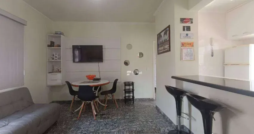 Apartamento com 1 dormitório à venda, 57 m² por R$ 350.000,00 - Enseada - Guarujá/SP