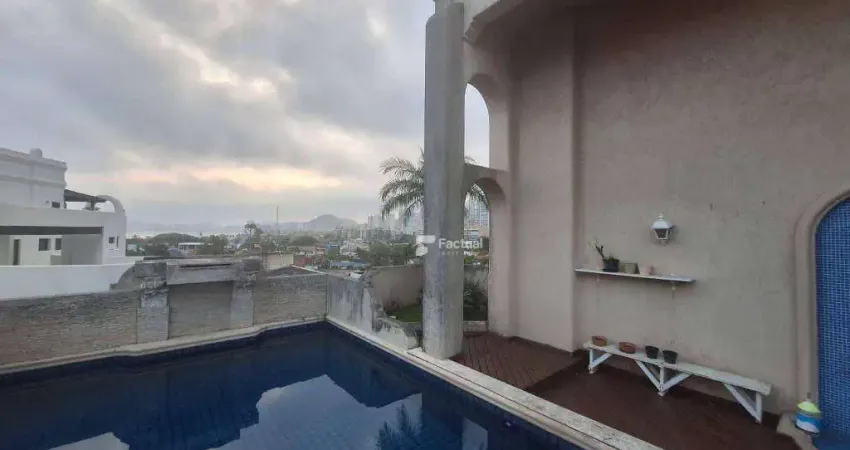 Cobertura com 4 dormitórios à venda, 186 m² por R$ 2.800.000,00 - Enseada - Guarujá/SP