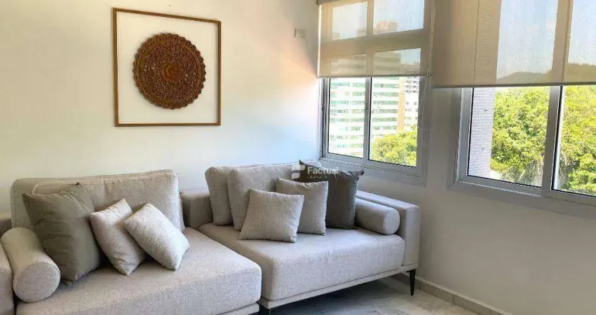 Apartamento com 1 dormitório à venda, 70 m² por R$ 650.000,00 - Astúrias - Guarujá/SP