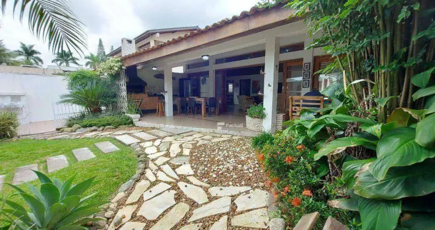 Casa com 4 dormitórios à venda, 194 m² por r$ 1.500.000,00 - enseada - guarujá/sp