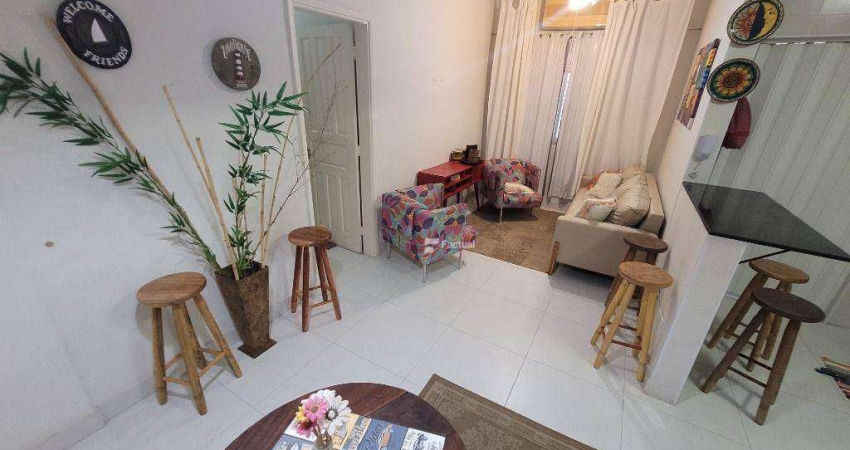 Apartamento com 2 quartos à venda, 60 m² por R$ 260.000 - Enseada - Guarujá/SP