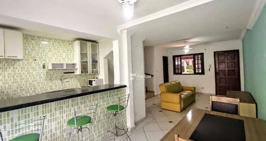 Apartamento com 2 dormitórios à venda, 70 m² por r$ 350.000,00 - enseada - guarujá/sp