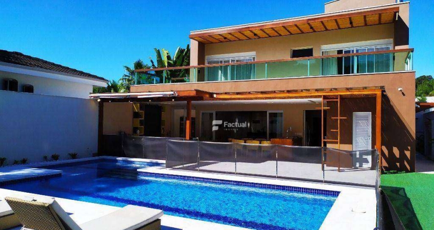 Casa com 5 dormitórios à venda, 404 m²  - Riviera de São Lourenço - Bertioga/SP