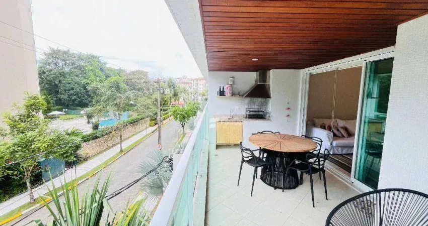 Apartamento com 4 dormitórios, 142 m² - venda por R$ 3.980.000,00 ou aluguel por R$ 15.000,00/mês - Riviera de São Lourenço - Bertioga/SP