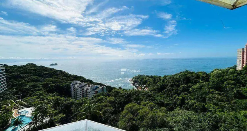 Apartamento com 4 dormitórios à venda, 170 m² por R$ 1.100.000,00 - Morro Sorocotuba - Guarujá/SP