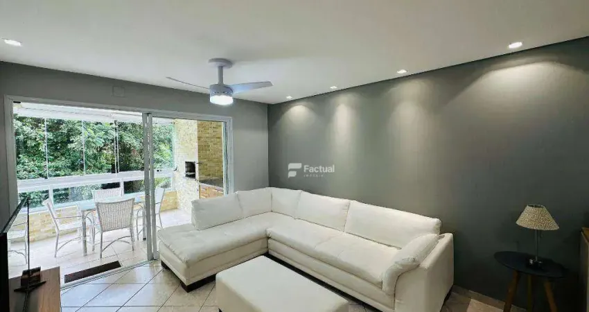 Apartamento com 3 dormitórios para alugar, 94 m² - Riviera de São Lourenço - Bertioga/SP
