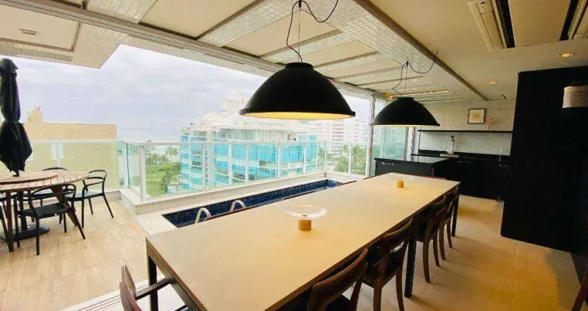 Cobertura com 4 dormitórios à venda, 255 m² por R$ 11.000.000,00 - Riviera de São Lourenço - Bertioga/SP