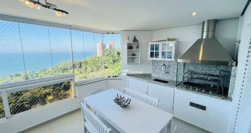 Apartamento com 4 dormitórios à venda, 170 m² por R$ 1.300.000,00 - Morro Sorocotuba - Guarujá/SP
