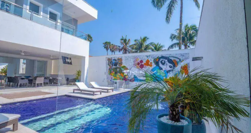 Casa à venda, 488 m² por r$ 3.800.000,00 - acapulco - guarujá/sp