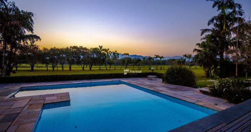 Casa com 4 dormitórios à venda, 824 m² por r$ 7.000.000 - praia de pernambuco - guarujá golf club