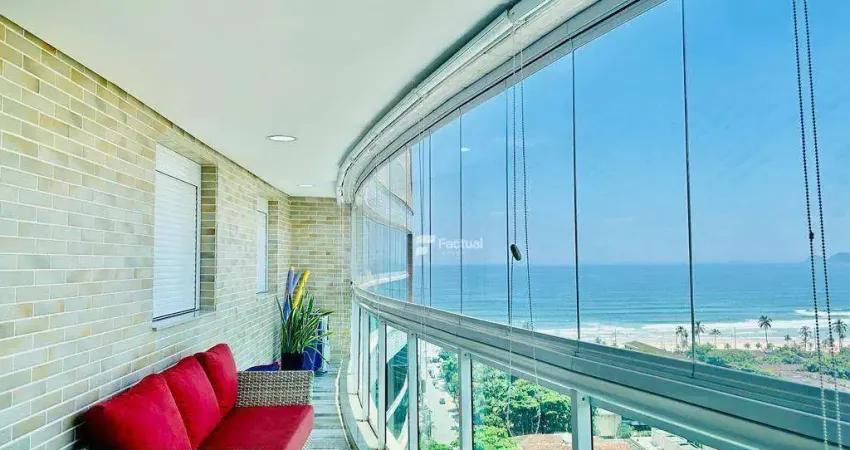 Apartamento com 3 dormitórios à venda, 98 m² por r$ 1.275.000,00 - enseada - guarujá/sp