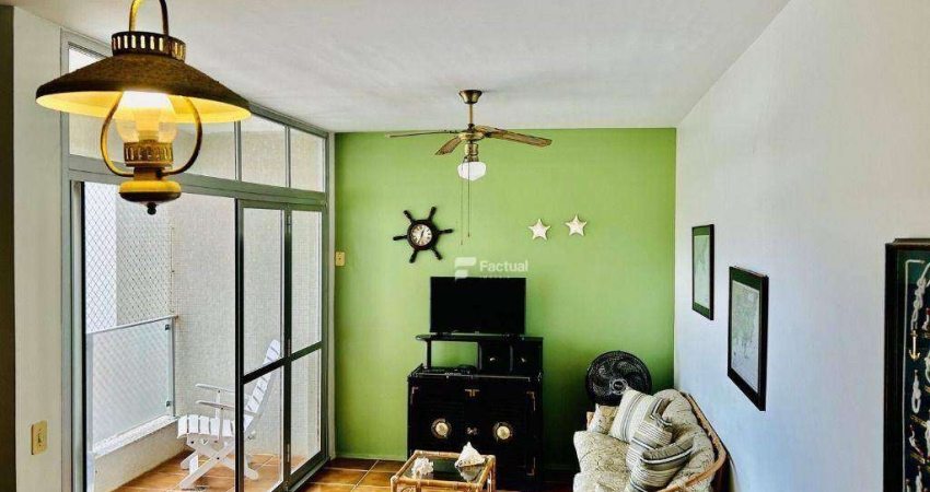 Apartamento com 3 dormitórios à venda, 83 m² por R$ 350.000,00 - Enseada - Guarujá/SP
