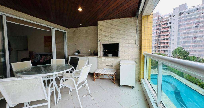 Apartamento com 4 dormitórios à venda, 137 m² por R$ 3.700.000,00 - Riviera de São Lourenço - Bertioga/SP