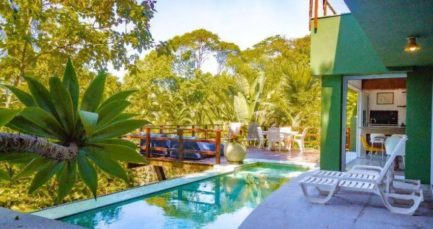 Casa com 5 dormitórios à venda, 324 m² por R$ 7.000.000,00 - São Pedro  - Guarujá/SP