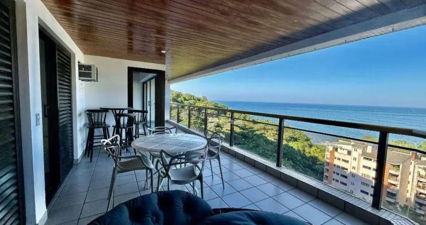 Apartamento com 3 dormitórios à venda, 168 m² por R$ 970.000,00 - Morro Sorocotuba - Guarujá/SP