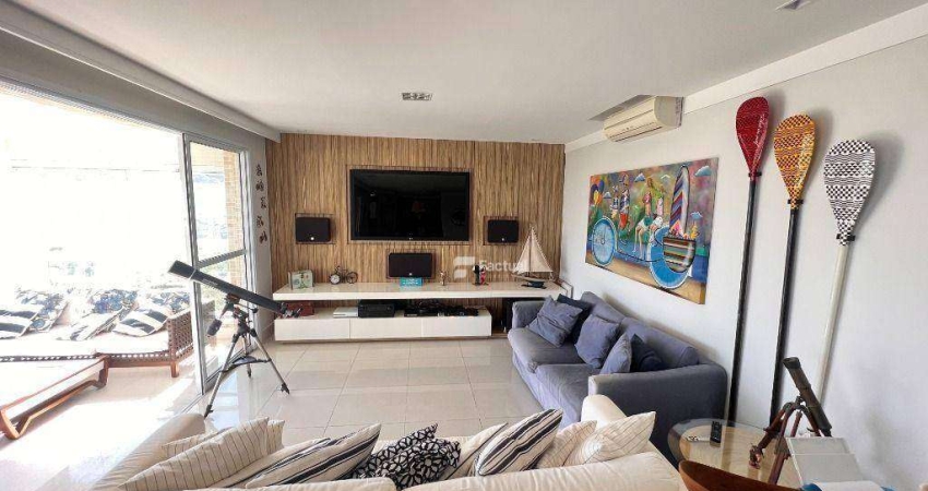 Apartamento a venda no condomínio Verdemar – Região Tortugas – Guarujá/SP.