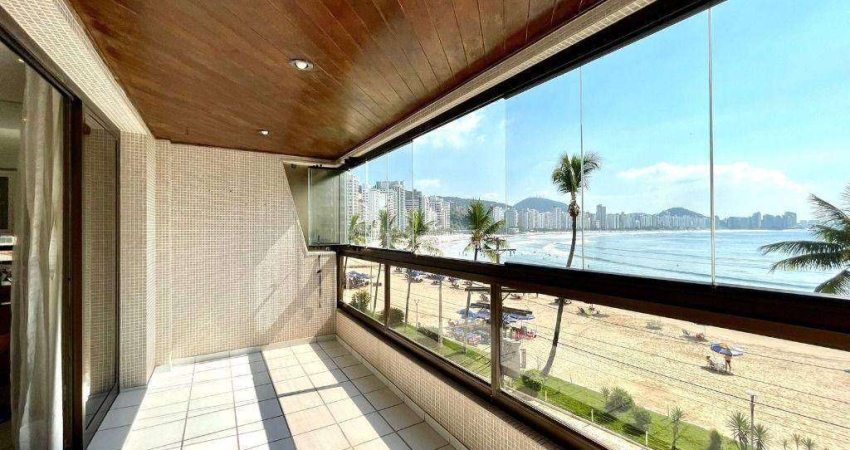 Apartamento com 3 dormitórios à venda, 167 m² por R$ 1.400.000,00 - Astúrias - Guarujá/SP
