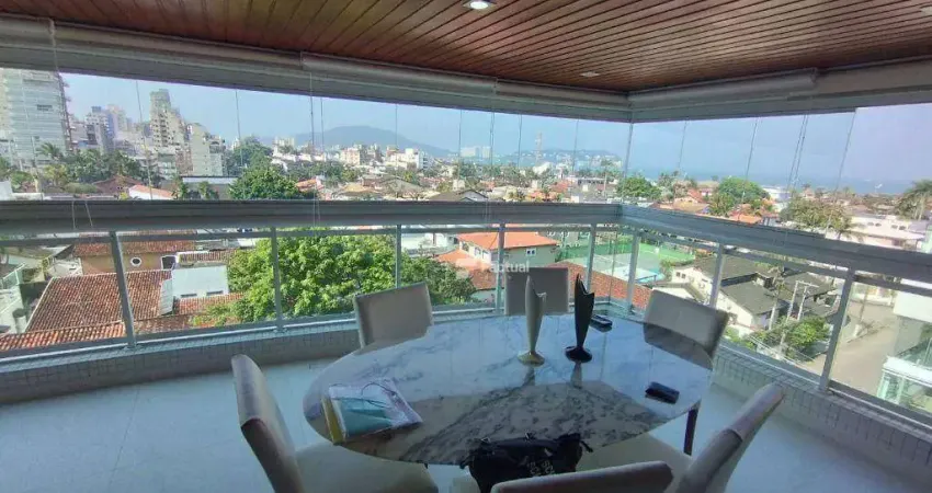 Apartamento com 4 dormitórios à venda, 171 m² por R$ 2.100.000,00 - Enseada - Guarujá/SP