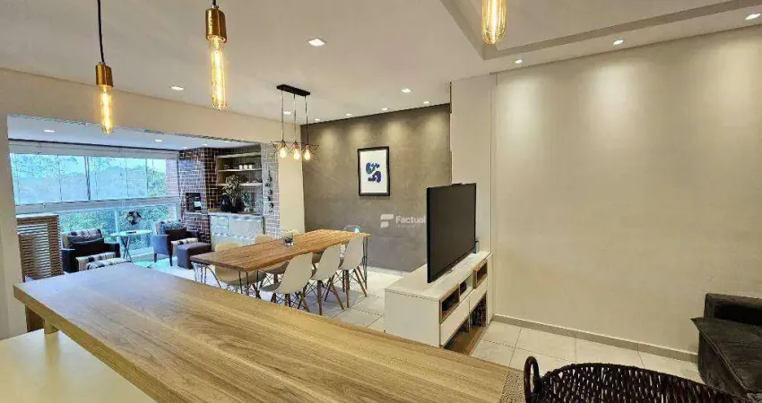 Apartamento com 2 dormitórios à venda, 80 m² por R$ 1.450.000,00 - Jardim  São Lourenço - Bertioga/SP