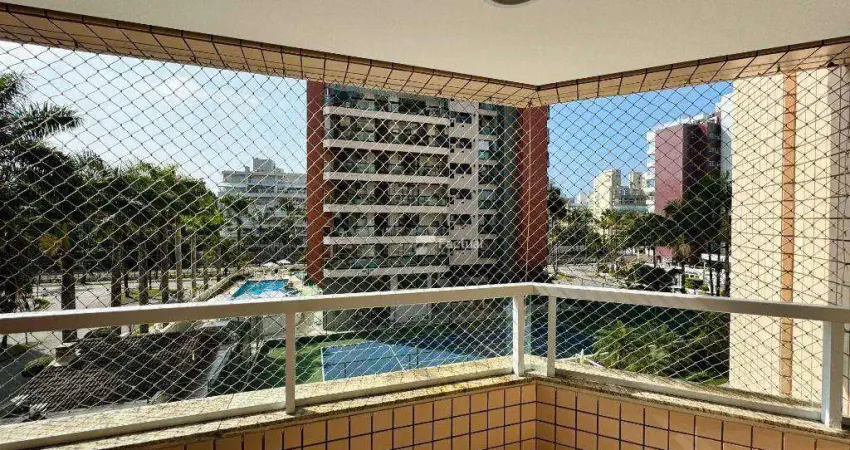 Apartamento com 3 dormitórios para alugar, 110 m² - Riviera de São Lourenço - Bertioga/SP