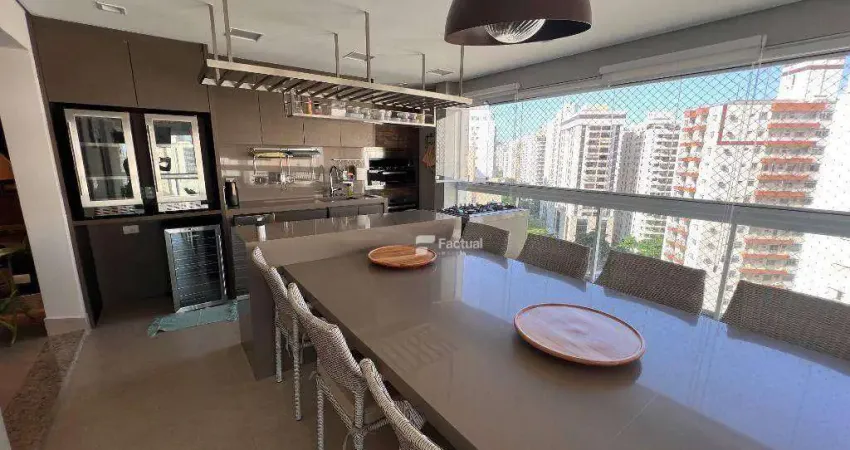 Apartamento com 3 dormitórios à venda, 144 m² por r$ 2.000.000,00 - pitangueiras - guarujá/sp