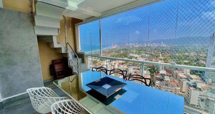 Cobertura com 2 dormitórios à venda, 134 m² por r$ 1.400.000,00 - enseada - guarujá/sp