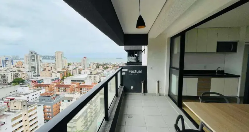 Apartamento com 1 dormitório, 27 m² - venda por r$ 450.000,00 ou aluguel por r$ 3.300,00/mês - enseada - guarujá/sp