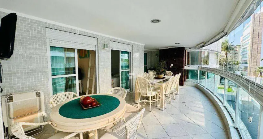 Apartamento com 3 dormitórios para alugar, 124 m² - Riviera de São Lourenço - Bertioga/SP