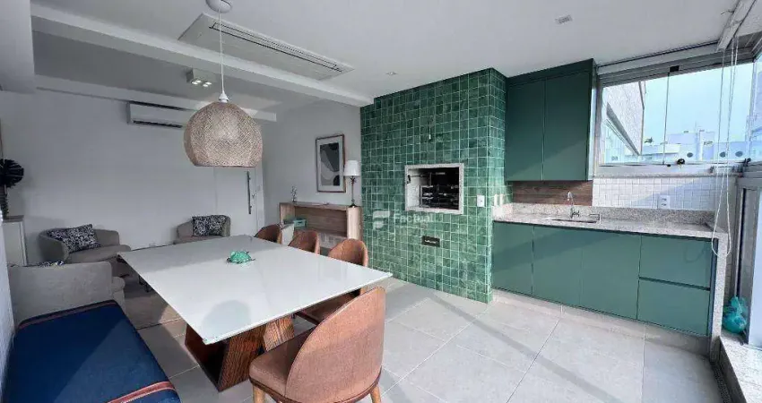 Apartamento com 2 suítes à venda, 123 m² - Riviera de São Lourenço - Bertioga/SP
