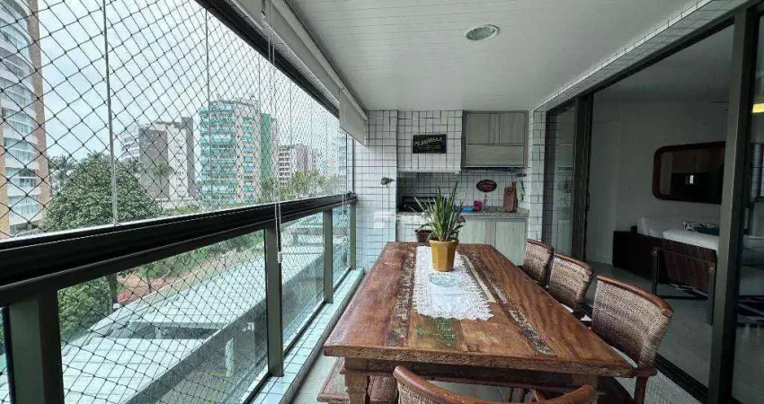Apartamento com 3 dormitórios à venda, 145 m² - Riviera de São Lourenço - Bertioga/SP
