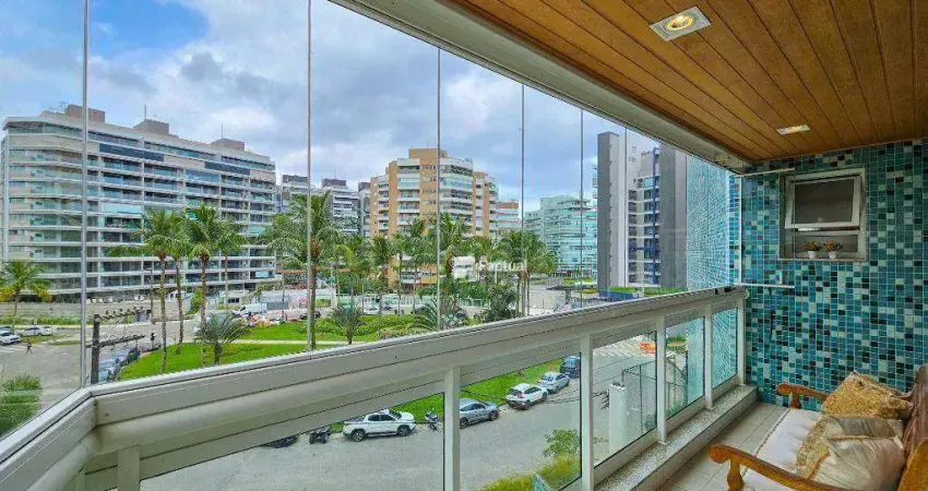 Apartamento com 4 dormitórios à venda, 197 m²  - Riviera de São Lourenço - Bertioga/SP