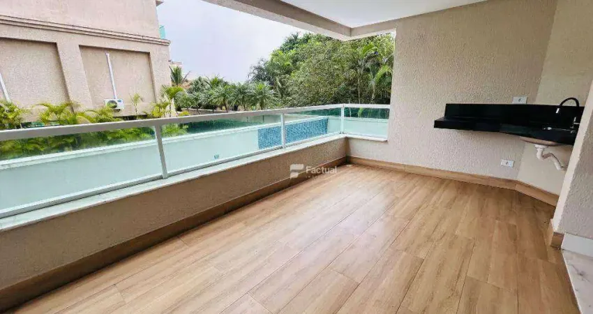 Apartamento com 3 dormitórios, 110 m² - venda por r$ 550.000,00 ou aluguel por r$ 4.500,00/mês - enseada - guarujá/sp