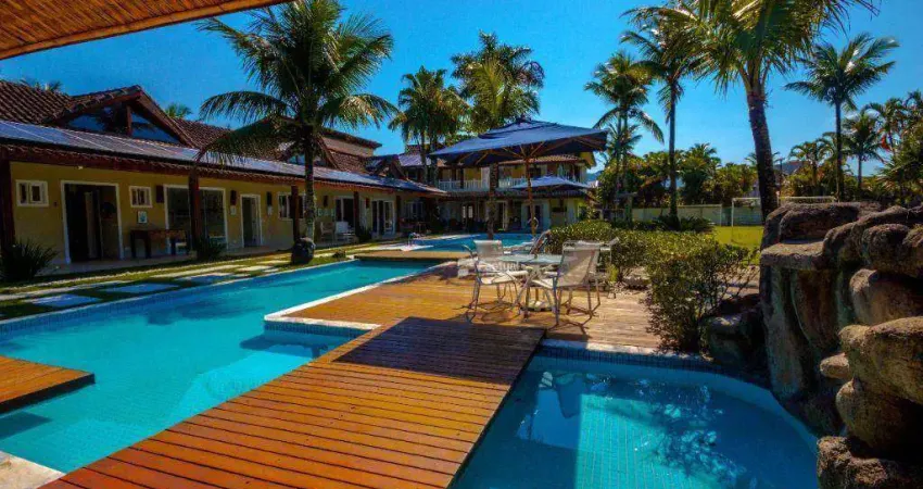 Casa com 7 dormitórios à venda, 652 m² por r$ 8.500.000,00 - acapulco - guarujá/sp